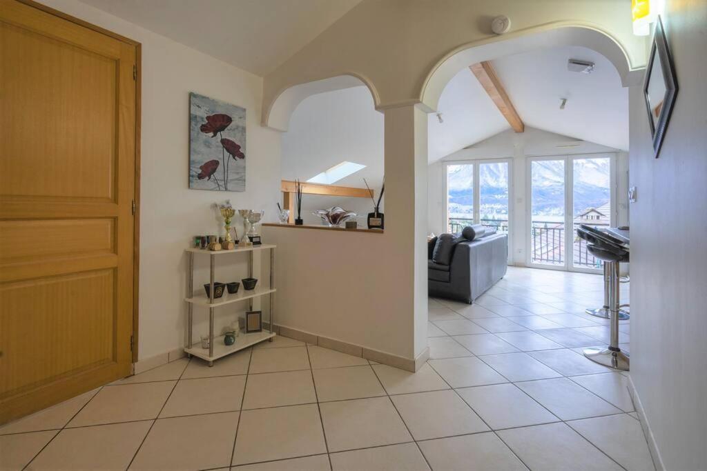 Cabana & Panorama Lac Annecy -Parking & Terrasse Sévrier Εξωτερικό φωτογραφία