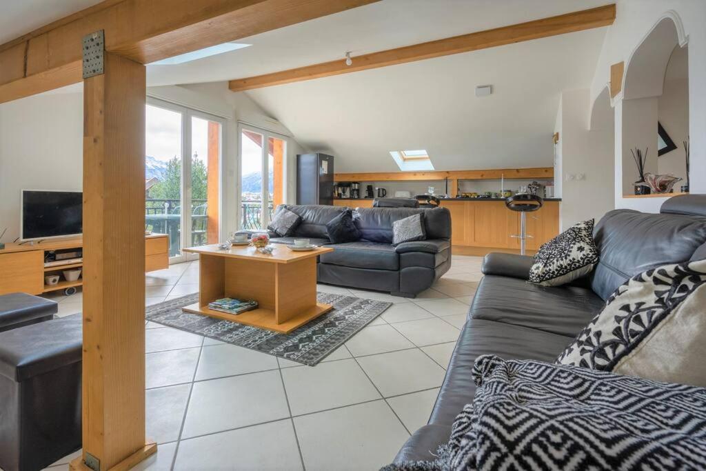 Cabana & Panorama Lac Annecy -Parking & Terrasse Sévrier Εξωτερικό φωτογραφία